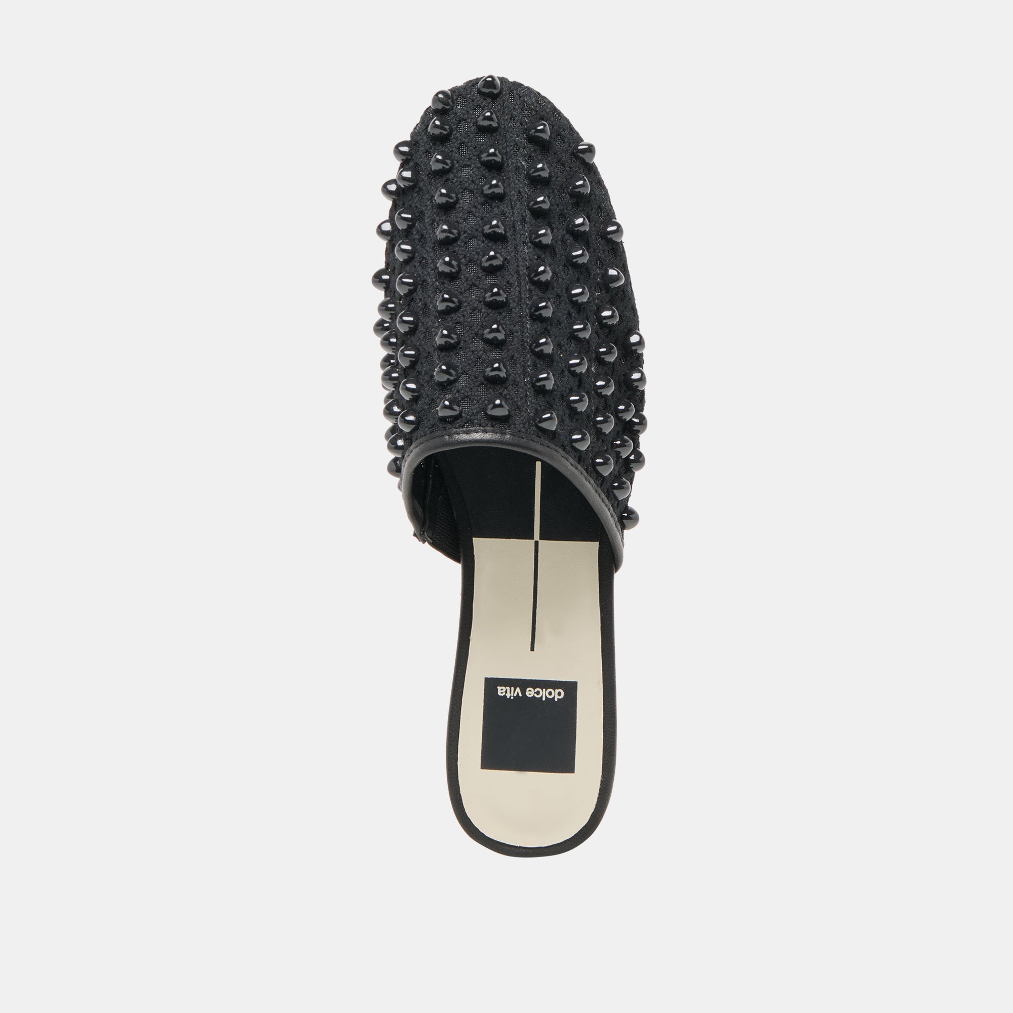 Rova Bead Onyx Beaded Mesh Flats | Dolce Vita Women
