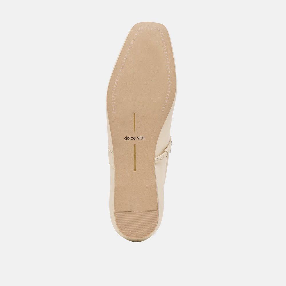 RADYA BALLET FLATS CREME LEATHER | Dolce Vita Women