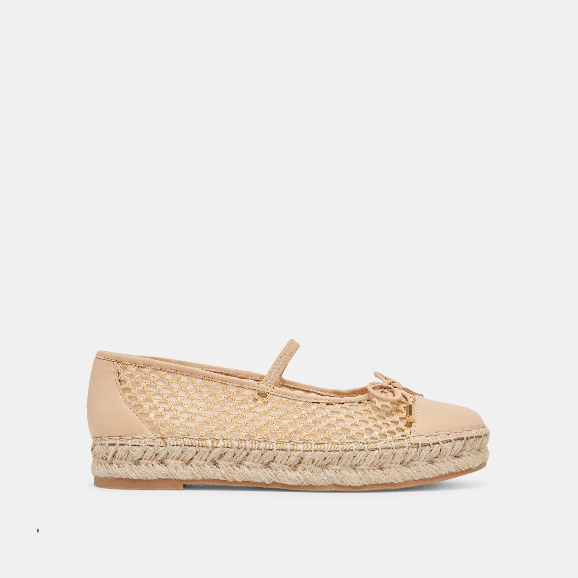 CAMBRE BALLET FLATS LT NATURAL WOVEN MESH | Women Dolce Vita