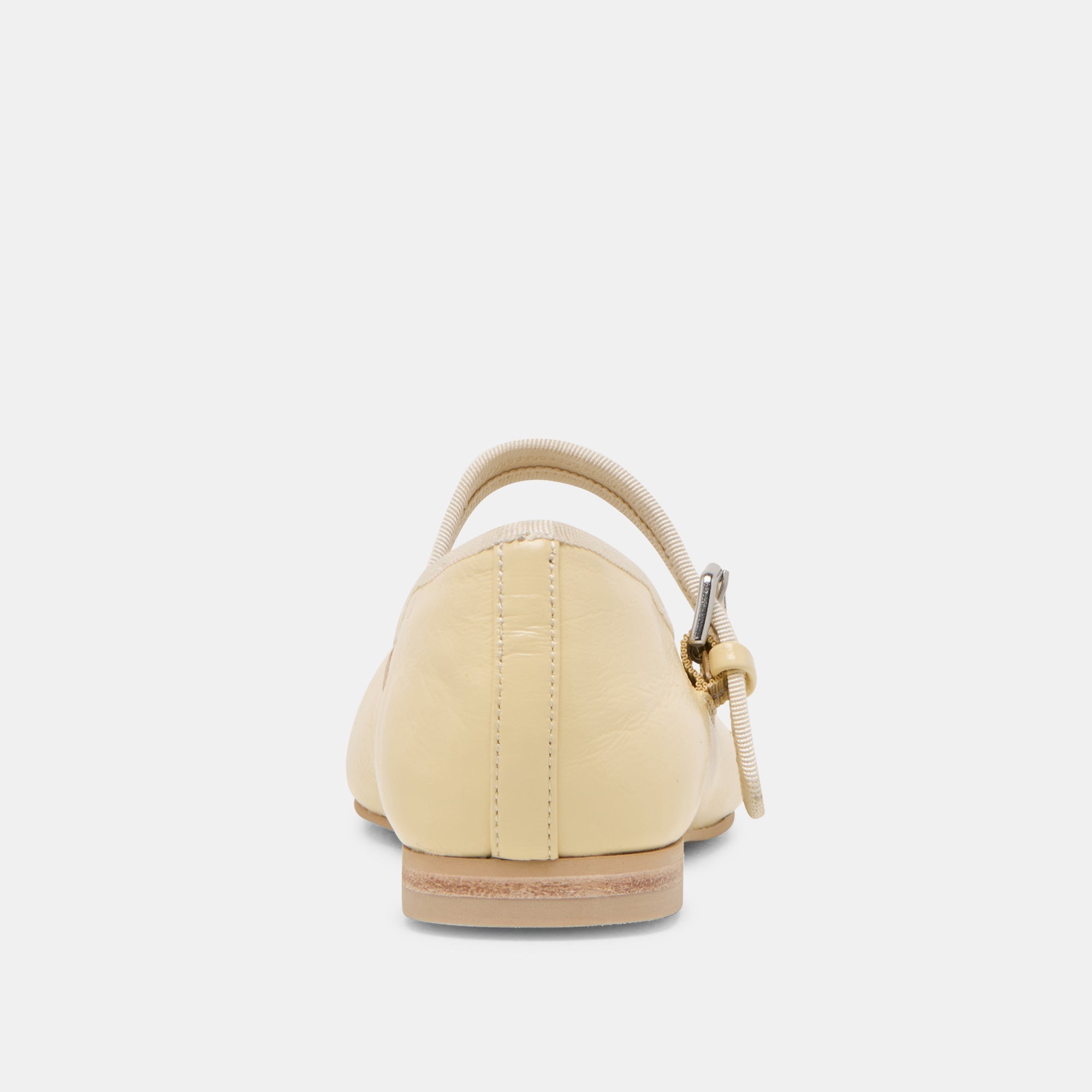 Roslyn Light Yellow Leather Ballet Flats | Dolce Vita Women