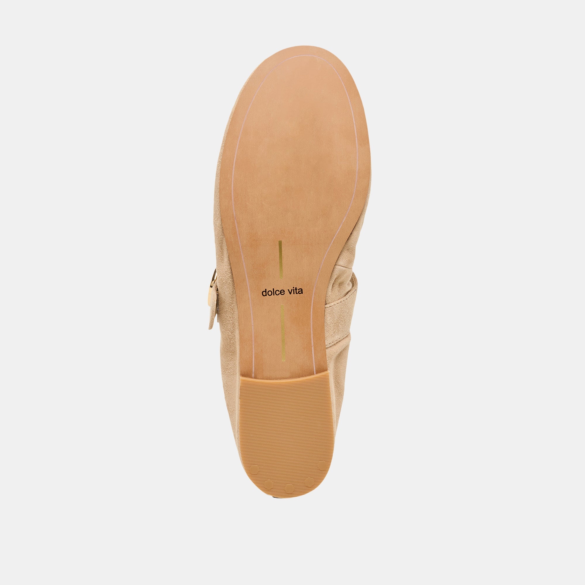 Caely Camel Suede Ballet Flats | Dolce Vita Women