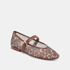 ROSLYN BALLET FLATS LEOPARD MESH | Dolce Vita Women
