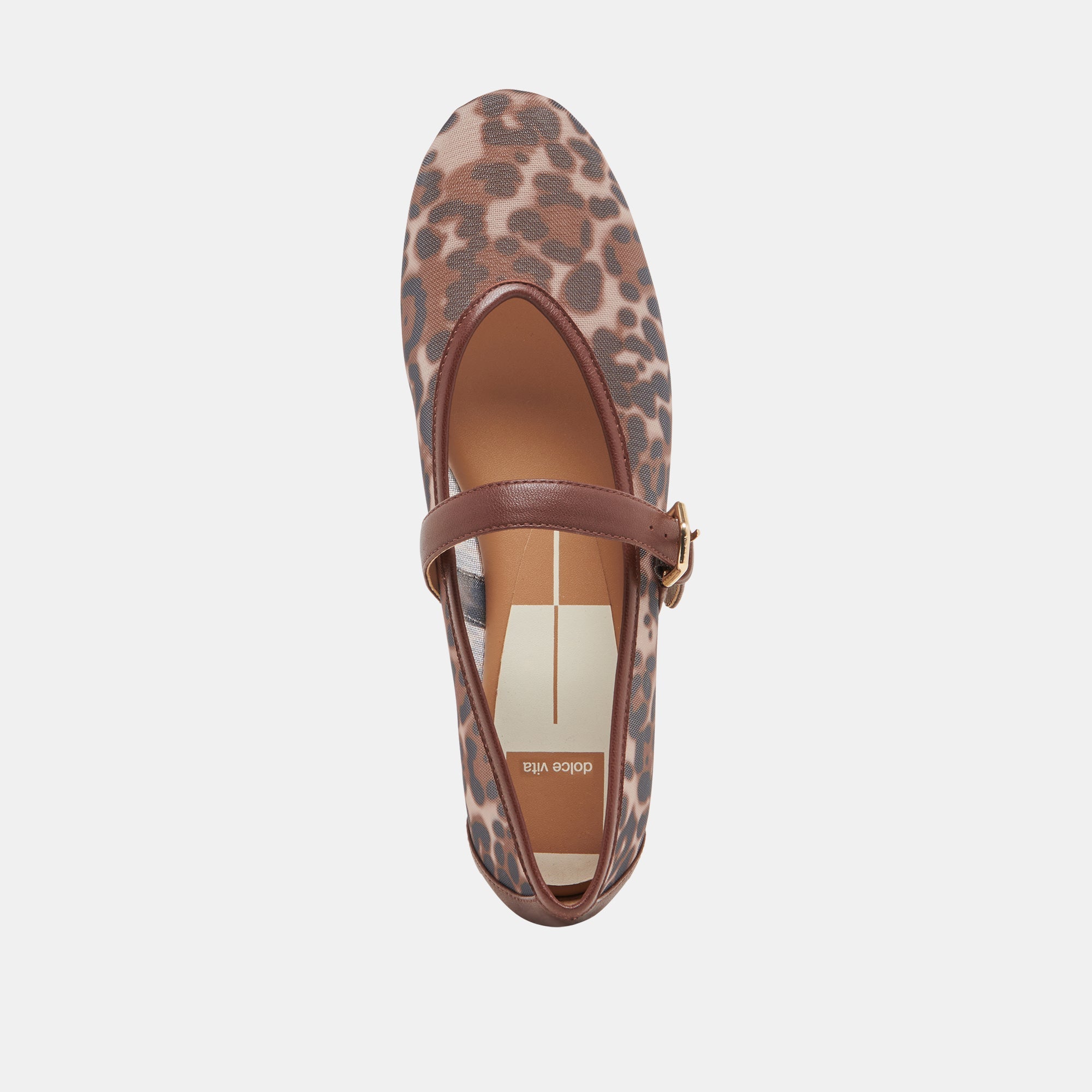 ROSLYN BALLET FLATS LEOPARD MESH | Dolce Vita Women