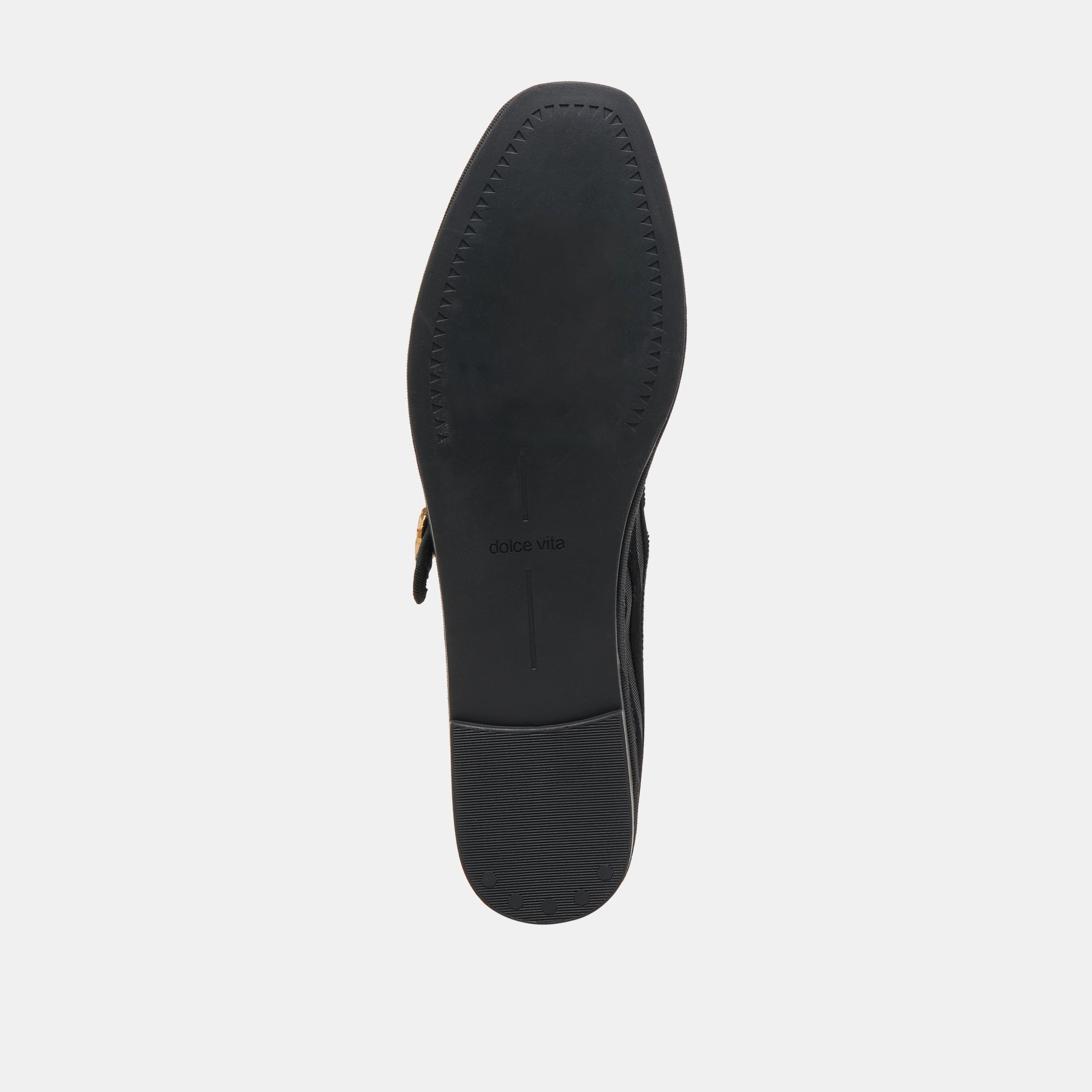 TAMEKA BALLET FLATS BLACK STRIPE MESH | Women Dolce Vita