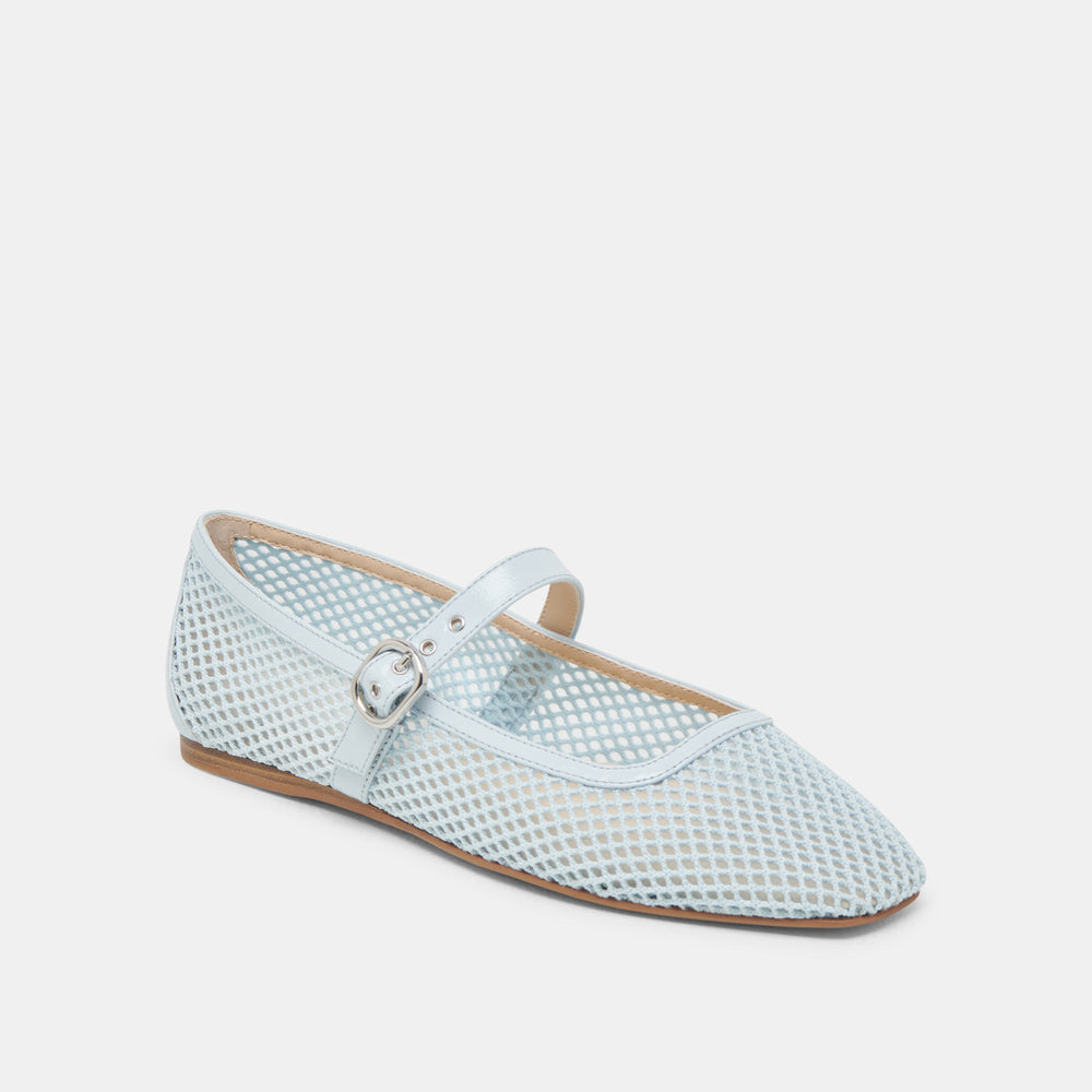 RODNI MESH BALLET FLATS LIGHT BLUE MESH | Dolce Vita Women