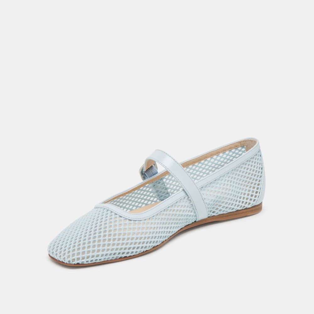 RODNI MESH BALLET FLATS LIGHT BLUE MESH | Dolce Vita Women