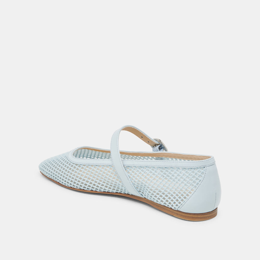 RODNI MESH BALLET FLATS LIGHT BLUE MESH | Dolce Vita Women