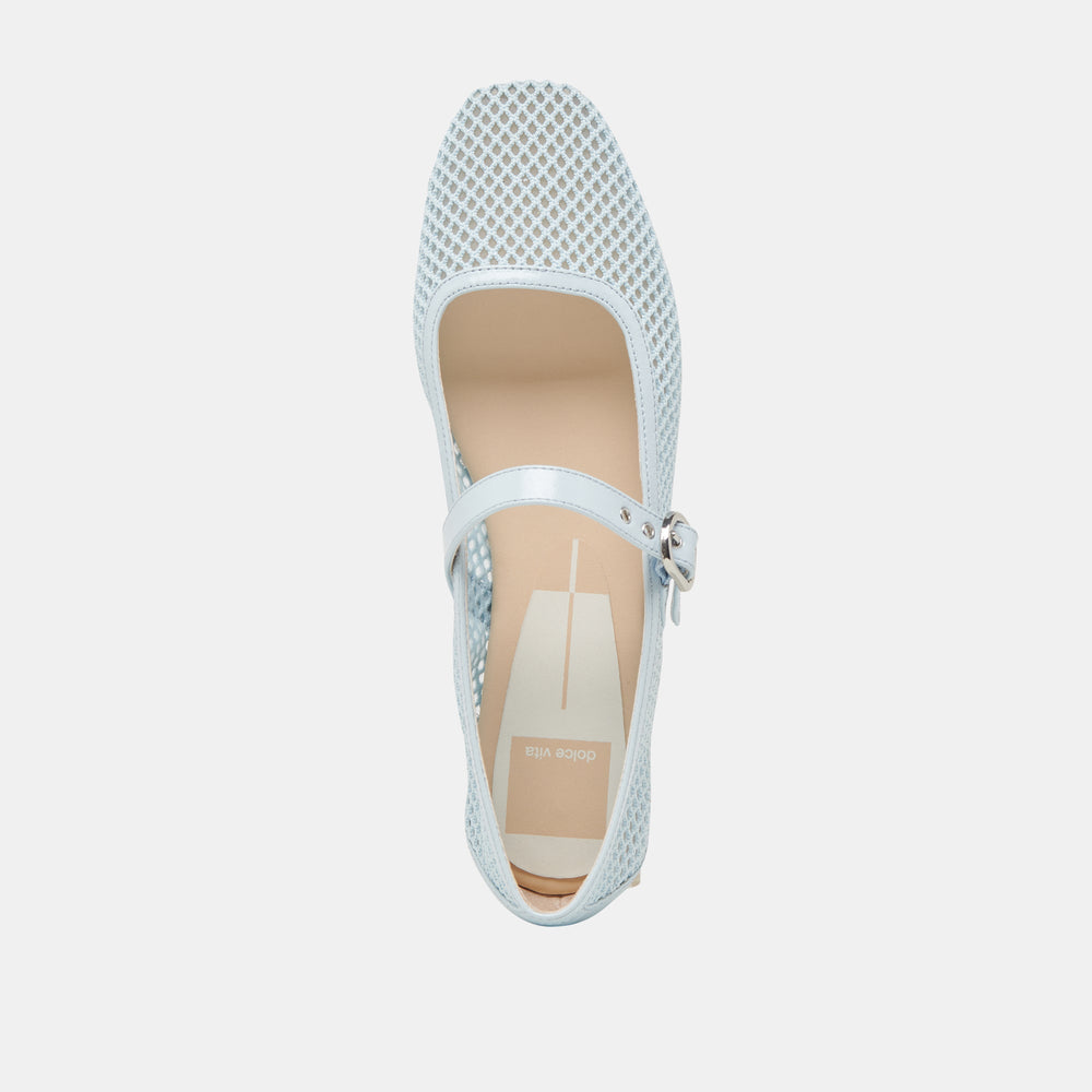 RODNI MESH BALLET FLATS LIGHT BLUE MESH | Dolce Vita Women