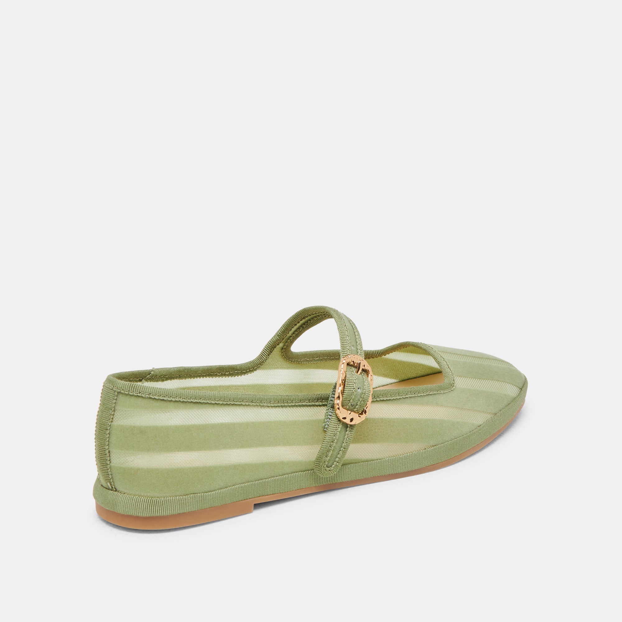 TAMEKA BALLET FLATS JADE STRIPE MESH | Dolce Vita Women