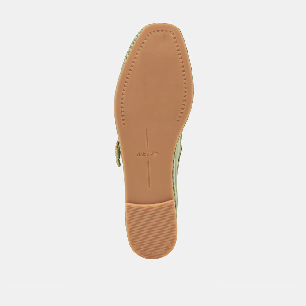 TAMEKA BALLET FLATS JADE STRIPE MESH | Dolce Vita Women