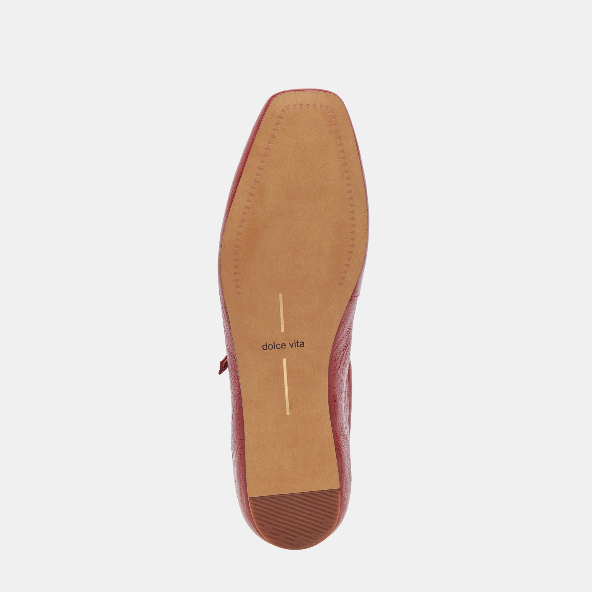 Reyes Ballet Flats Red Crinkle Patent | Dolce Vita Women
