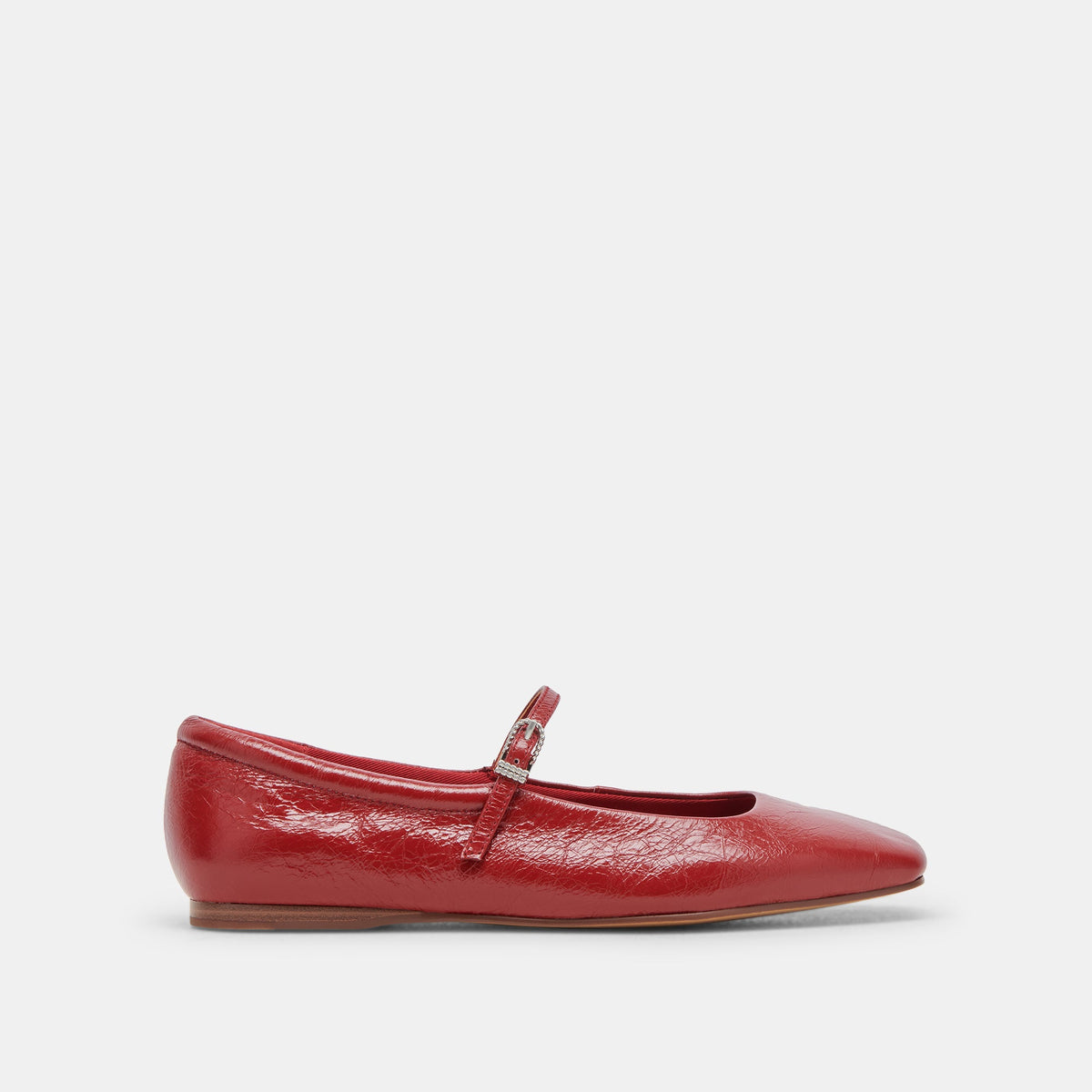 Reyes Ballet Flats Red Crinkle Patent | Dolce Vita Women
