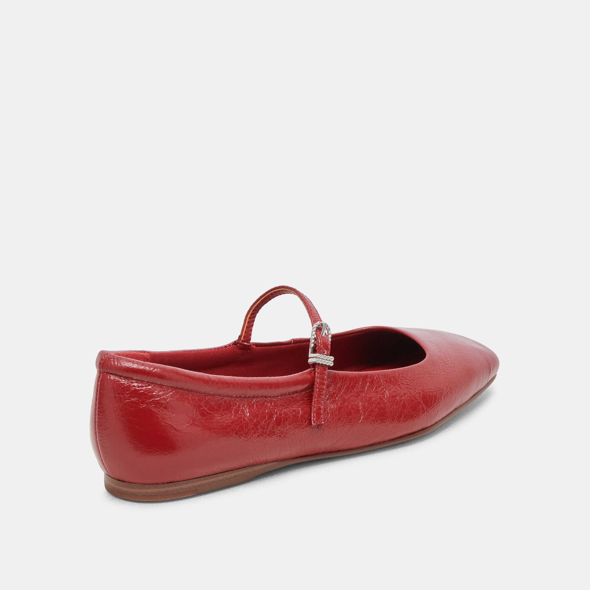 Reyes Ballet Flats Red Crinkle Patent | Dolce Vita Women