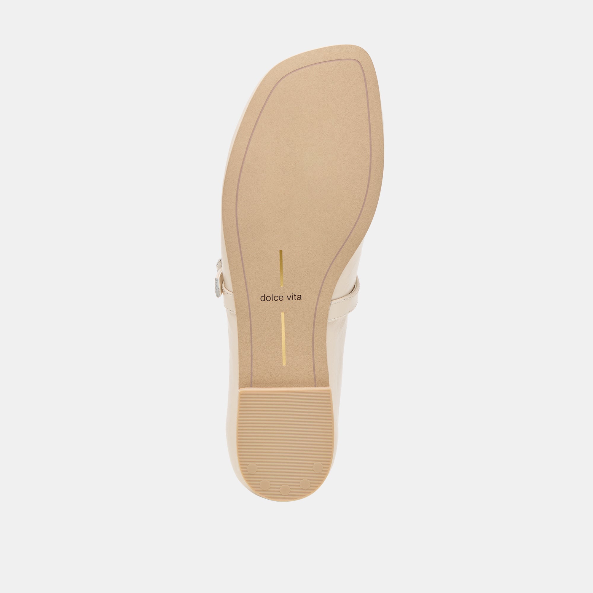 Alizza Creme Crinkle Patent Ballet Flats | Women Dolce Vita