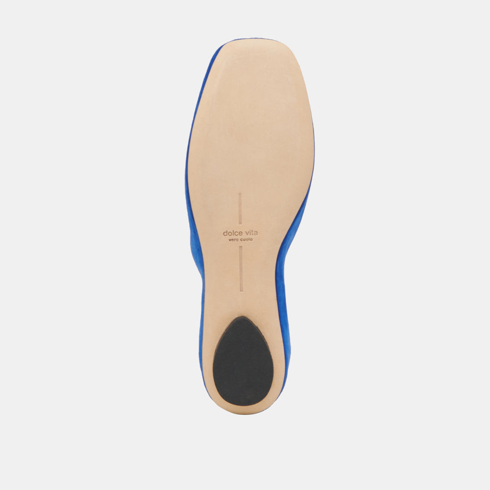 VINNIE BALLET FLATS NAVY SUEDE | Dolce Vita Women