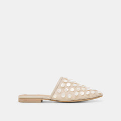 Rova Bead Ivory Disc Mesh Flats | Dolce Vita Women