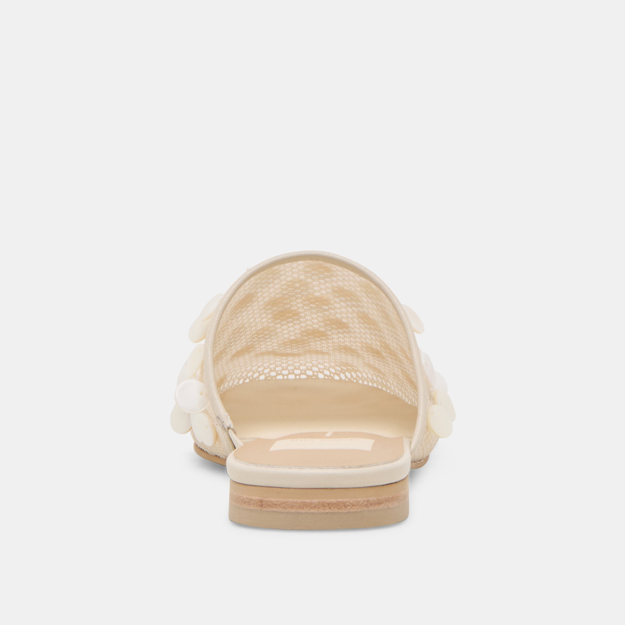Rova Bead Ivory Disc Mesh Flats | Dolce Vita Women