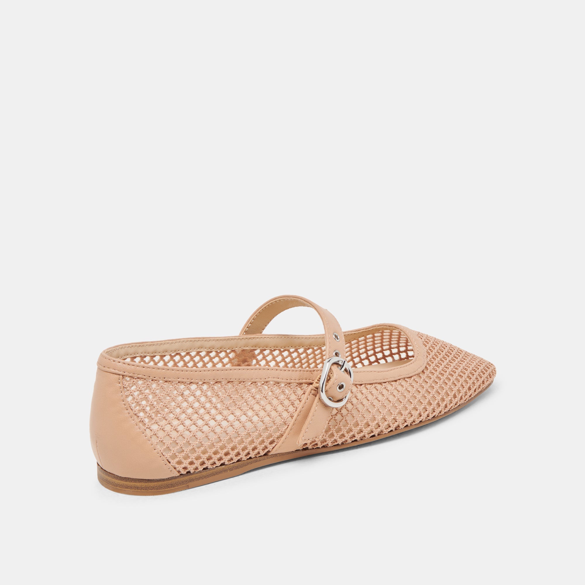RODNI MESH BALLET FLATS LIGHT TAN WOVEN MESH | Dolce Vita Women