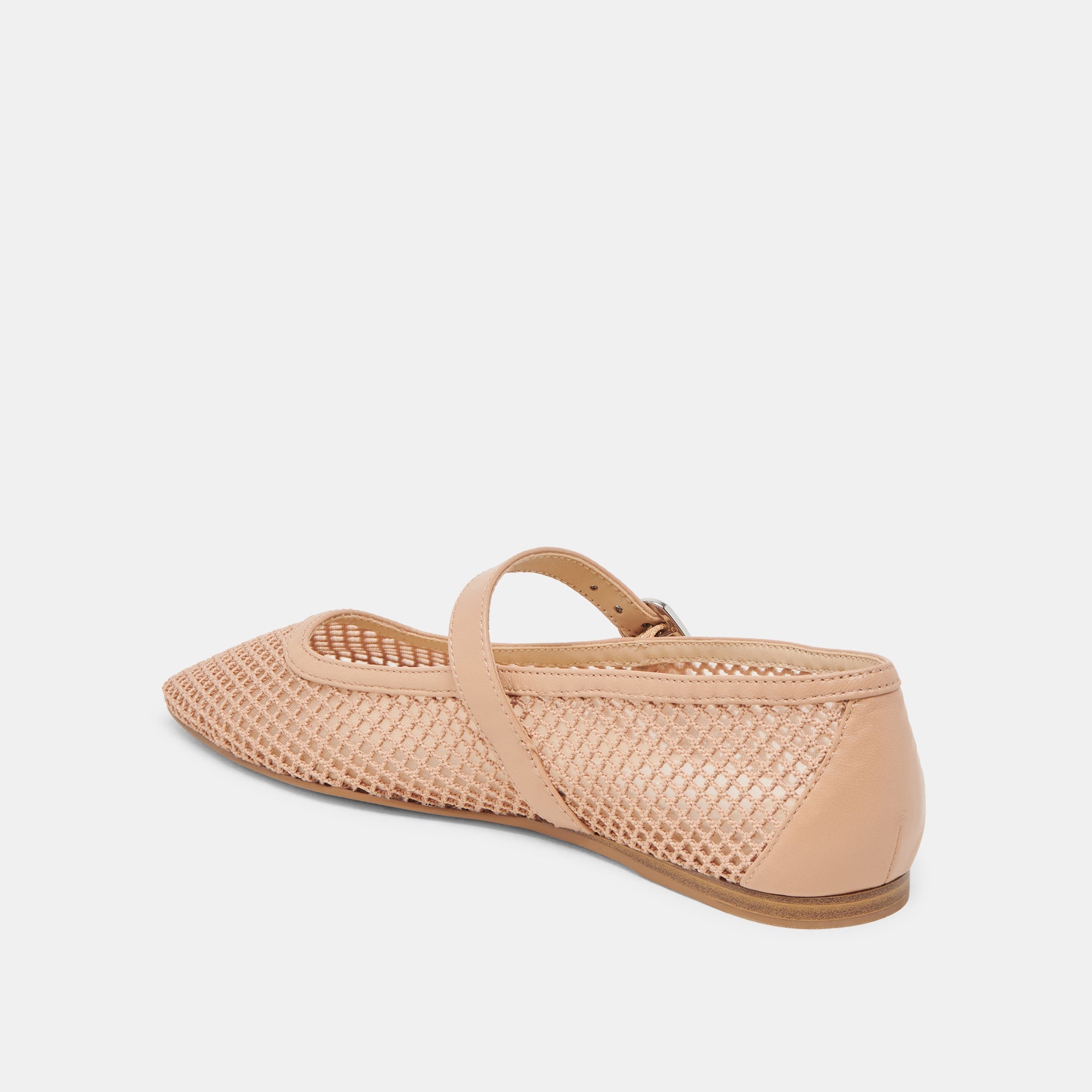 RODNI MESH BALLET FLATS LIGHT TAN WOVEN MESH | Dolce Vita Women