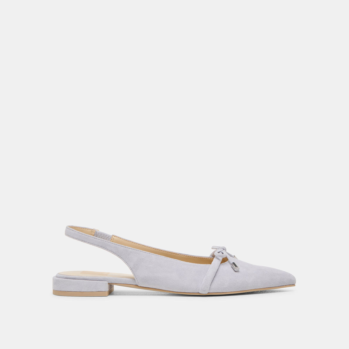 PAYGE FLATS DUSTY BLUE SUEDE | Women Dolce Vita