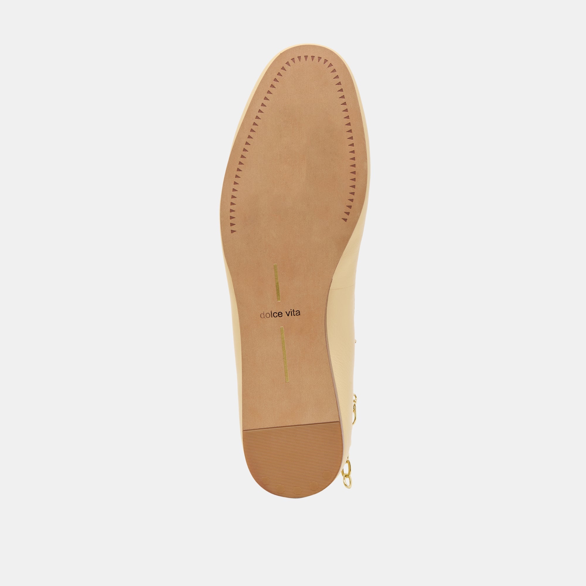 Baiden Warm Natural Leather Ballet Flats | Women Dolce Vita