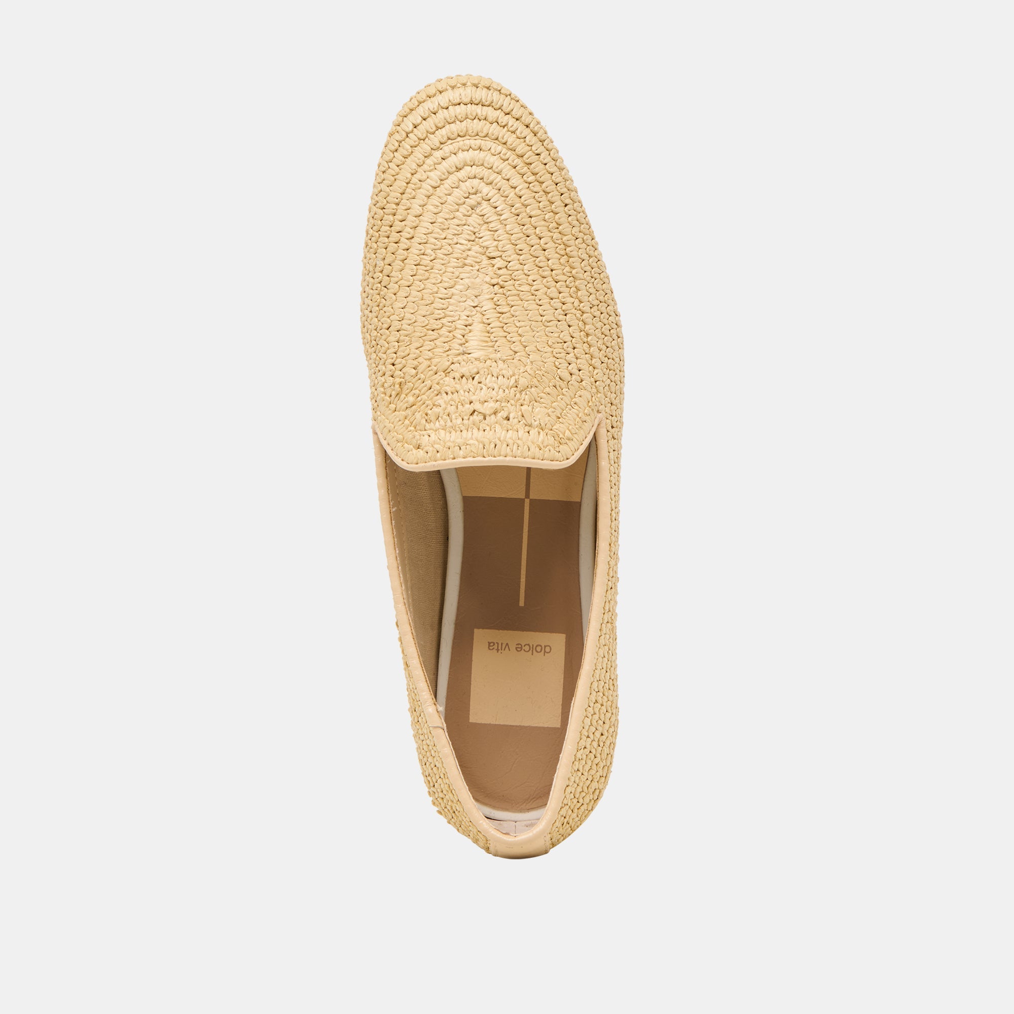 Baylen Natural Woven Raffia Flats | Dolce Vita Women