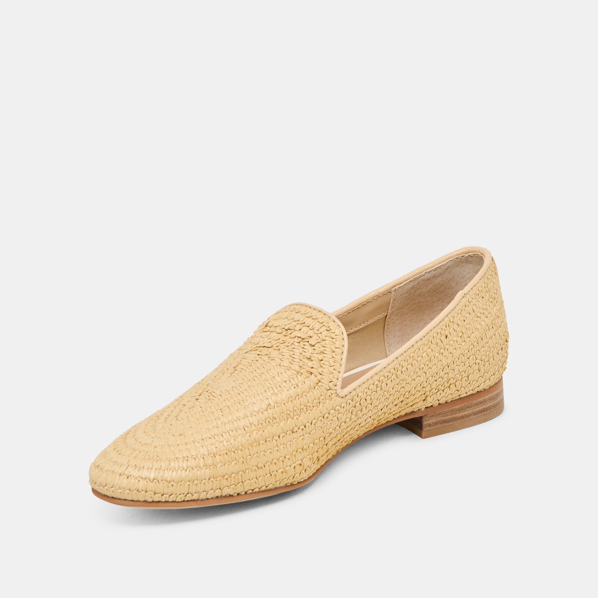 Baylen Natural Woven Raffia Flats | Dolce Vita Women