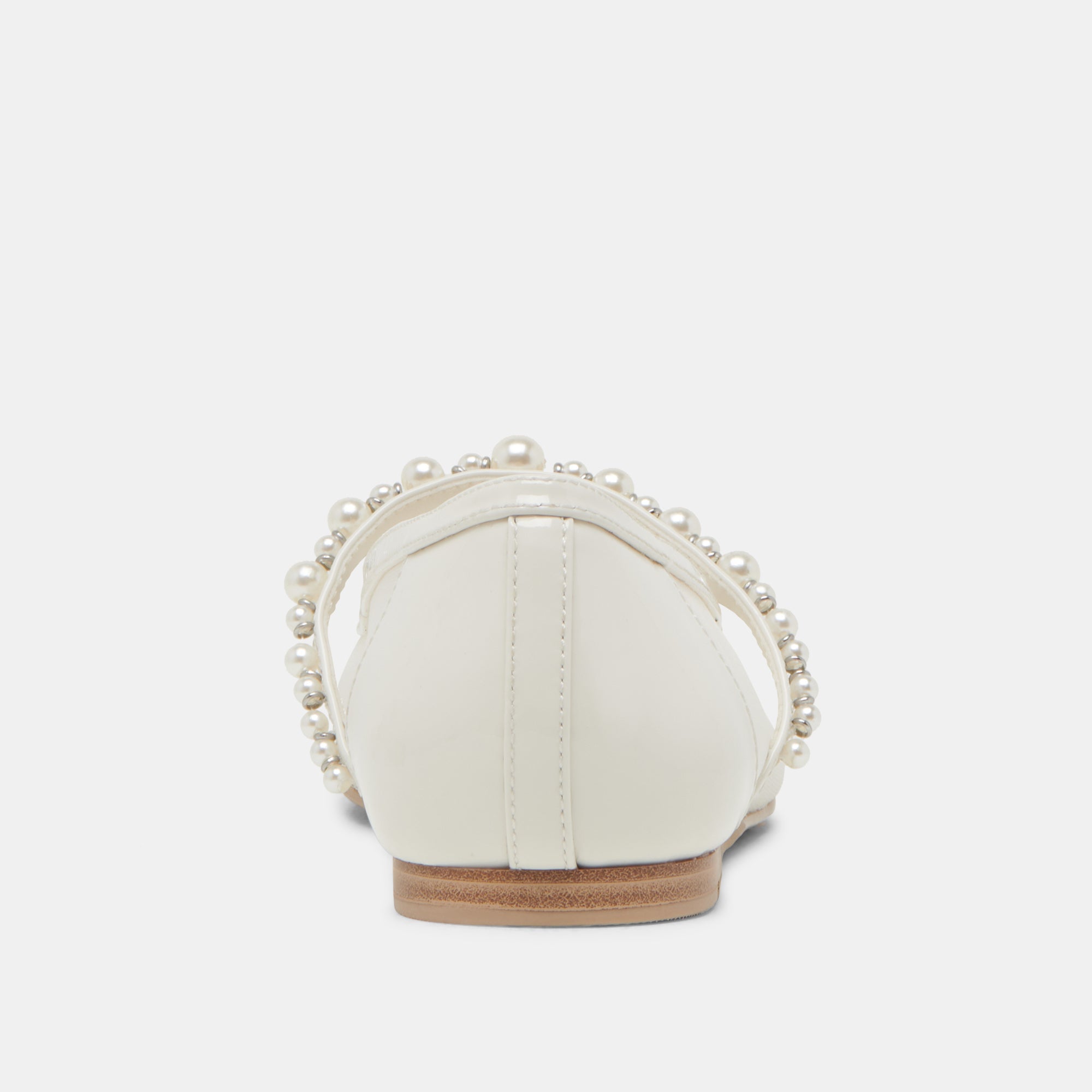ROLLIN PEARL BALLET FLATS WHITE MESH | Dolce Vita Women