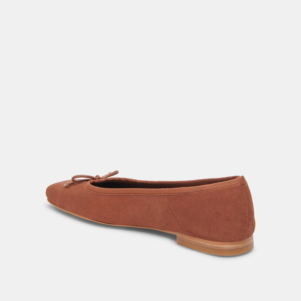 ANISA Ballet Flats Copper Metallic Suede | Dolce Vita Women