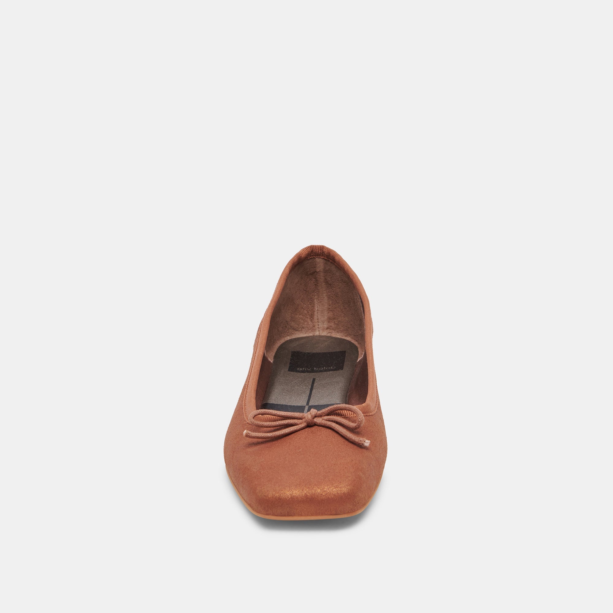 ANISA Ballet Flats Copper Metallic Suede | Dolce Vita Women