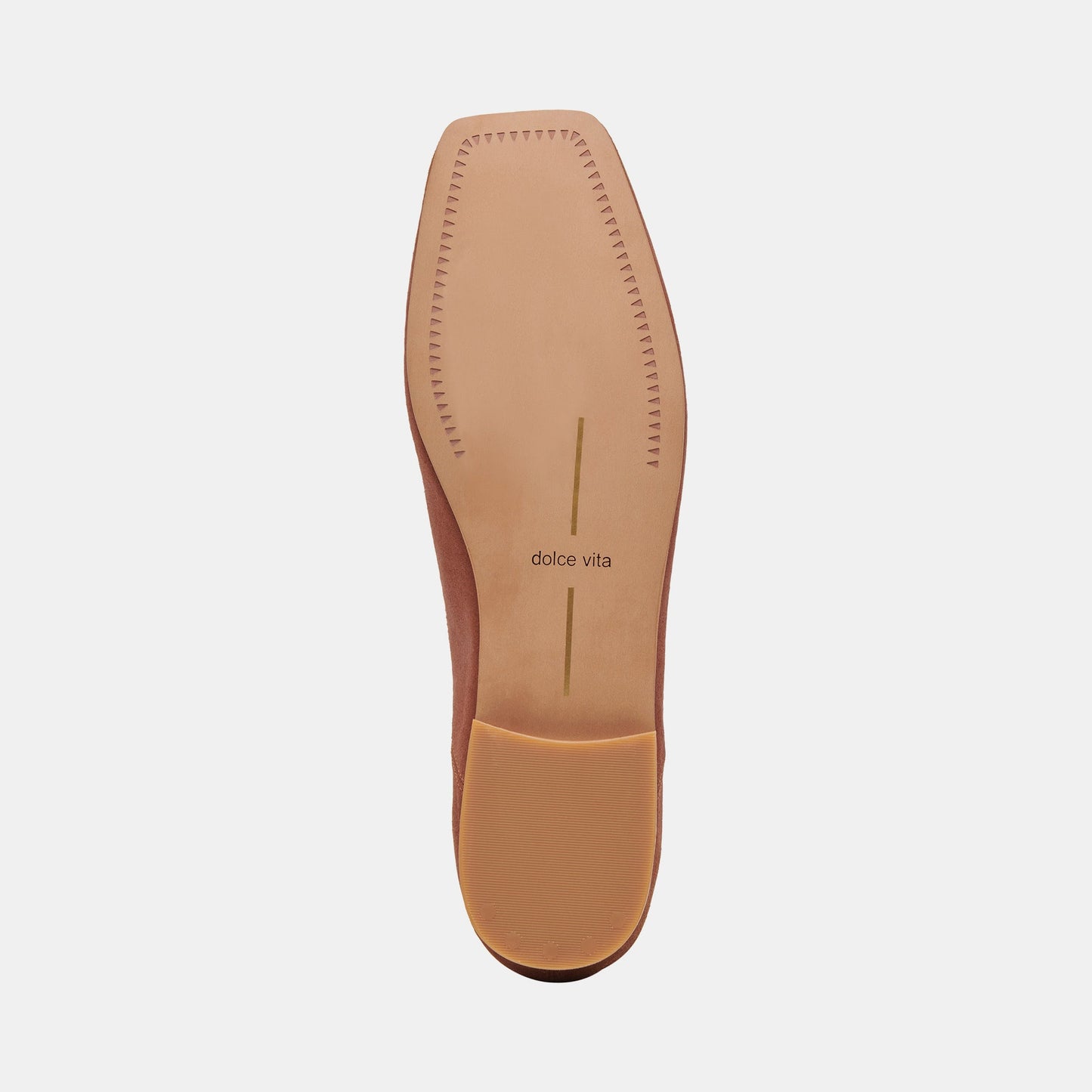 ANISA Ballet Flats Copper Metallic Suede - Dolce Vita
