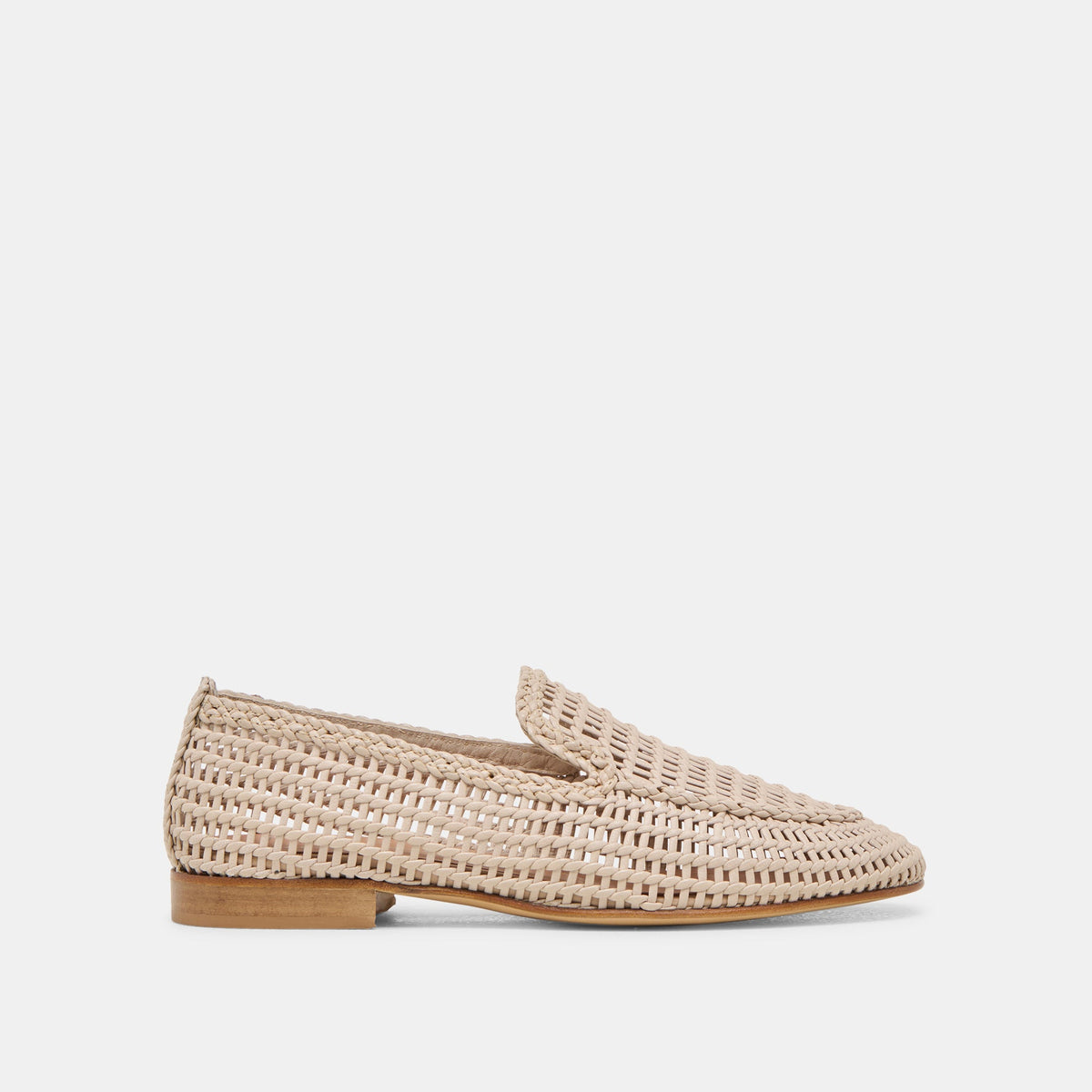 Armond Bone Woven Leather Flats | Dolce Vita Women