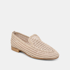 Armond Bone Woven Leather Flats | Dolce Vita Women