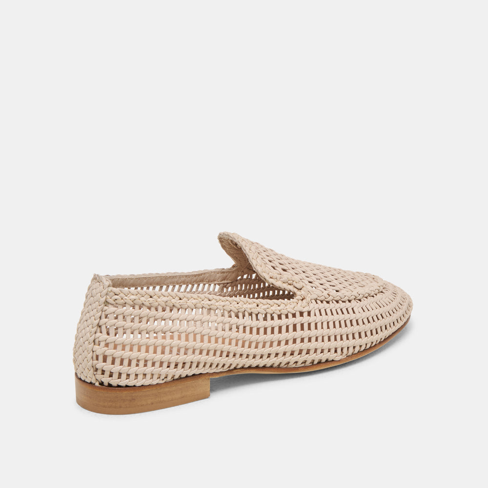 Armond Bone Woven Leather Flats | Dolce Vita Women
