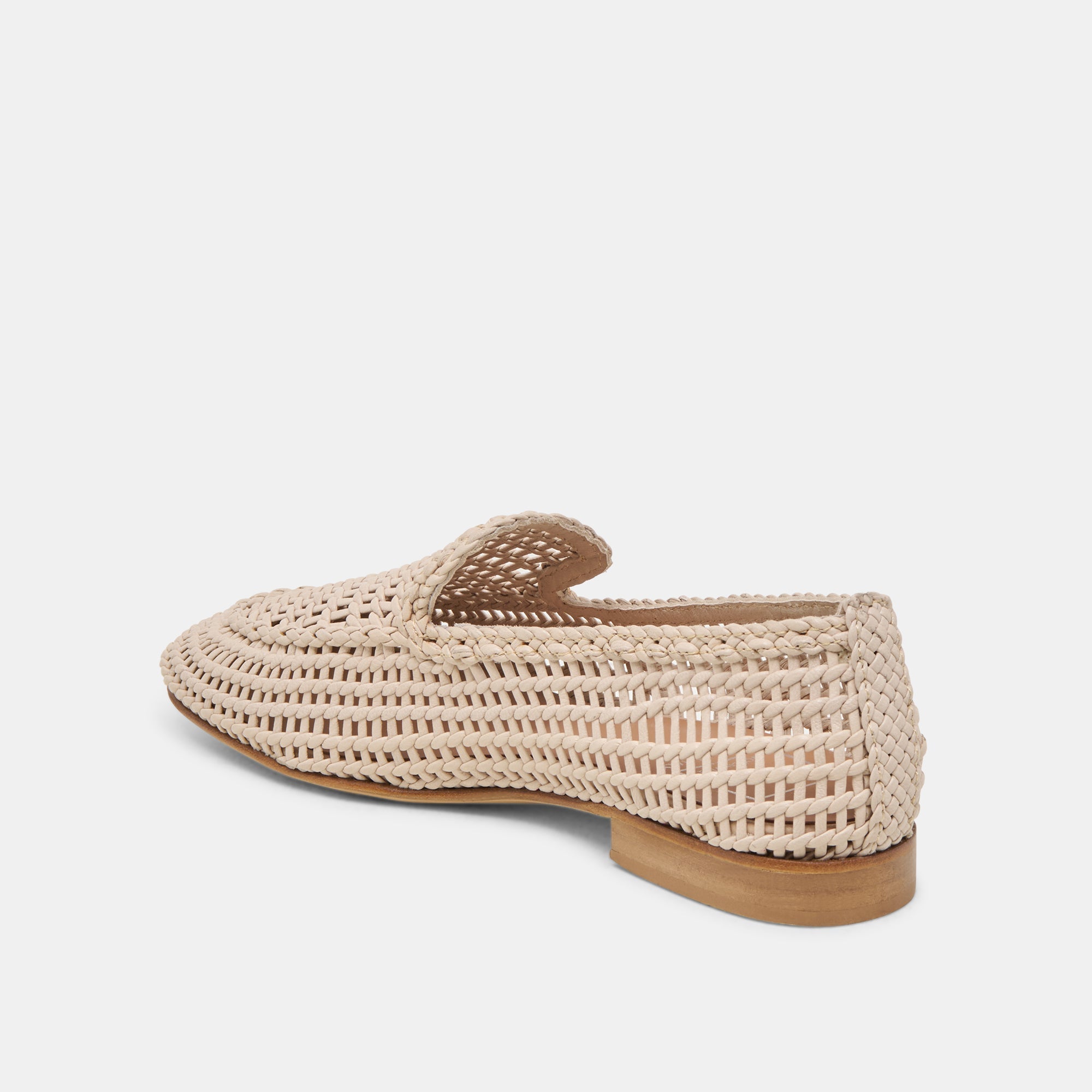 Armond Bone Woven Leather Flats | Dolce Vita Women