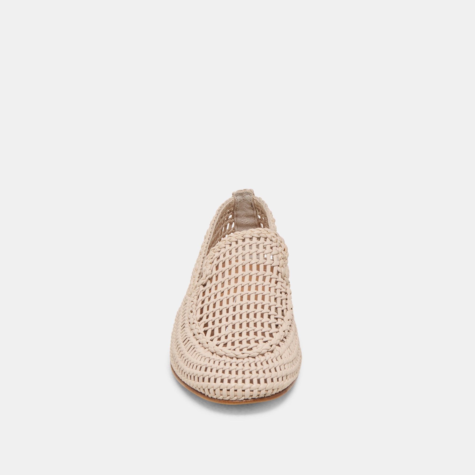 Armond Bone Woven Leather Flats | Dolce Vita Women