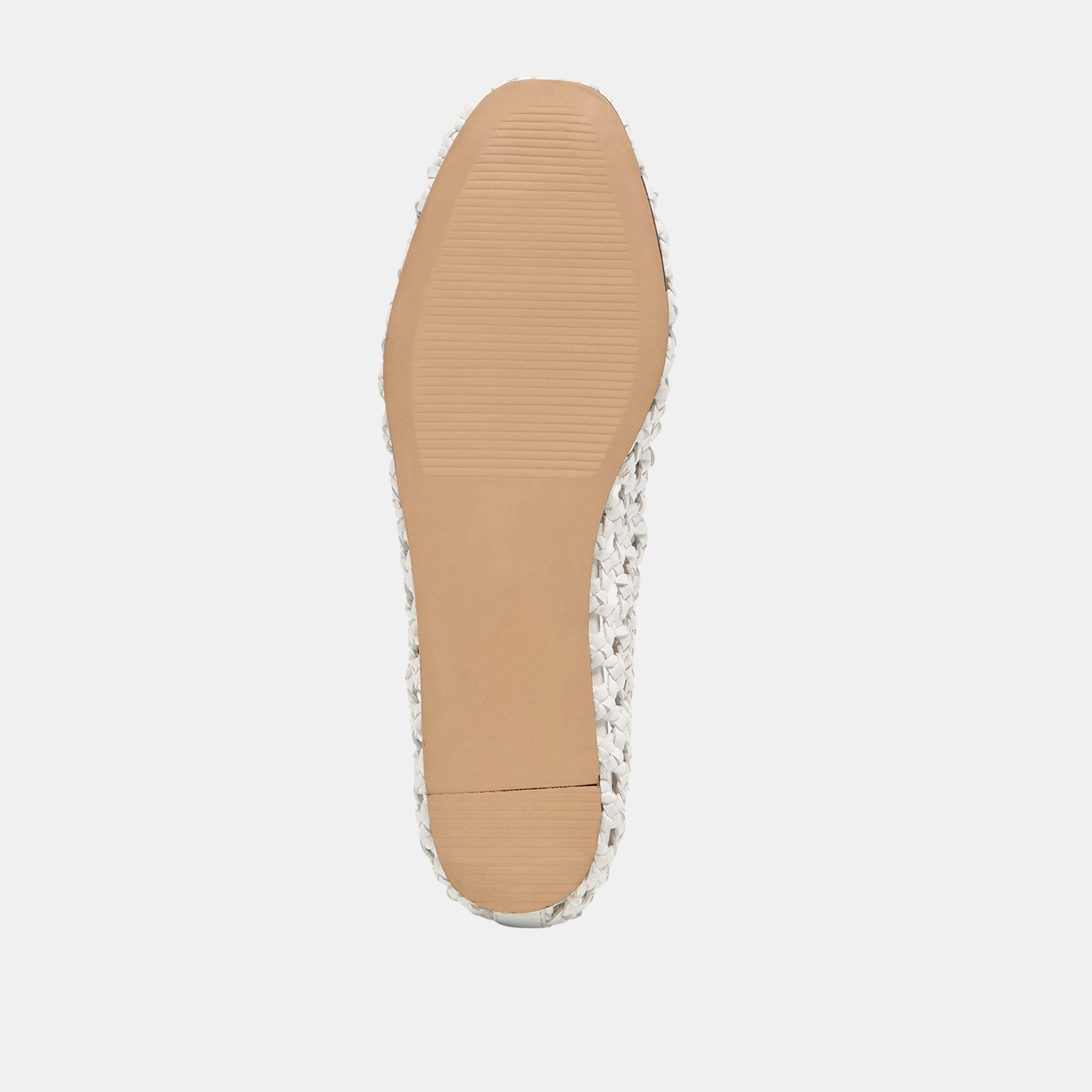 Edda Bone Woven Leather Ballet Flats | Dolce Vita Women