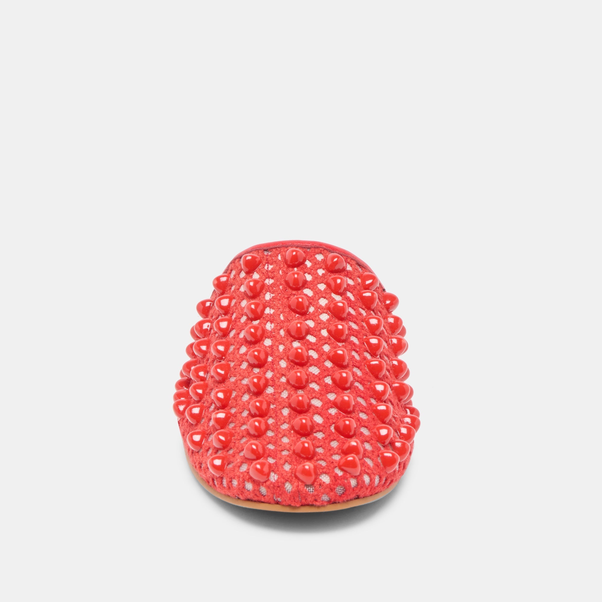 Rova Bead Chili Beaded Mesh Flats | Women Dolce Vita