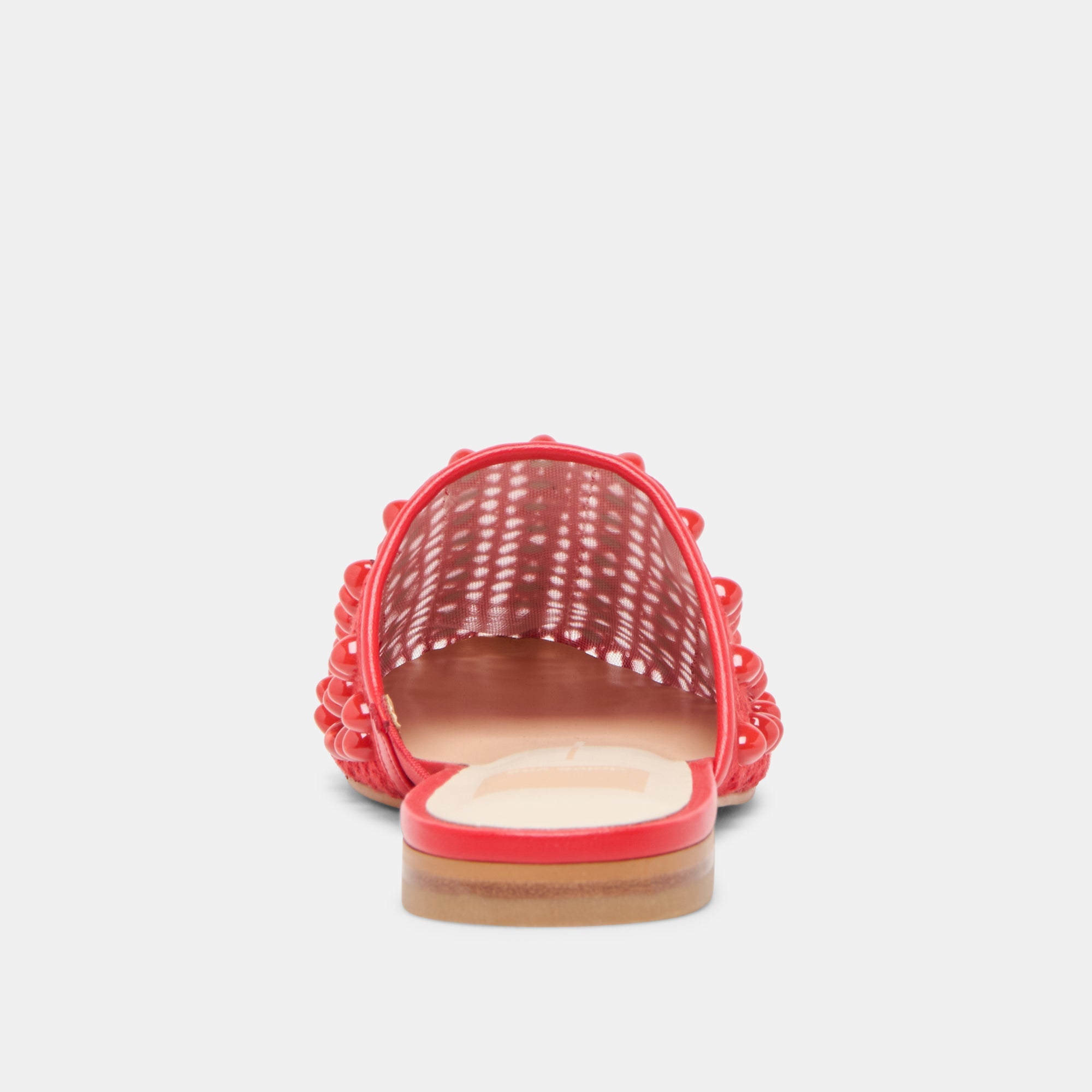 Rova Bead Chili Beaded Mesh Flats | Women Dolce Vita
