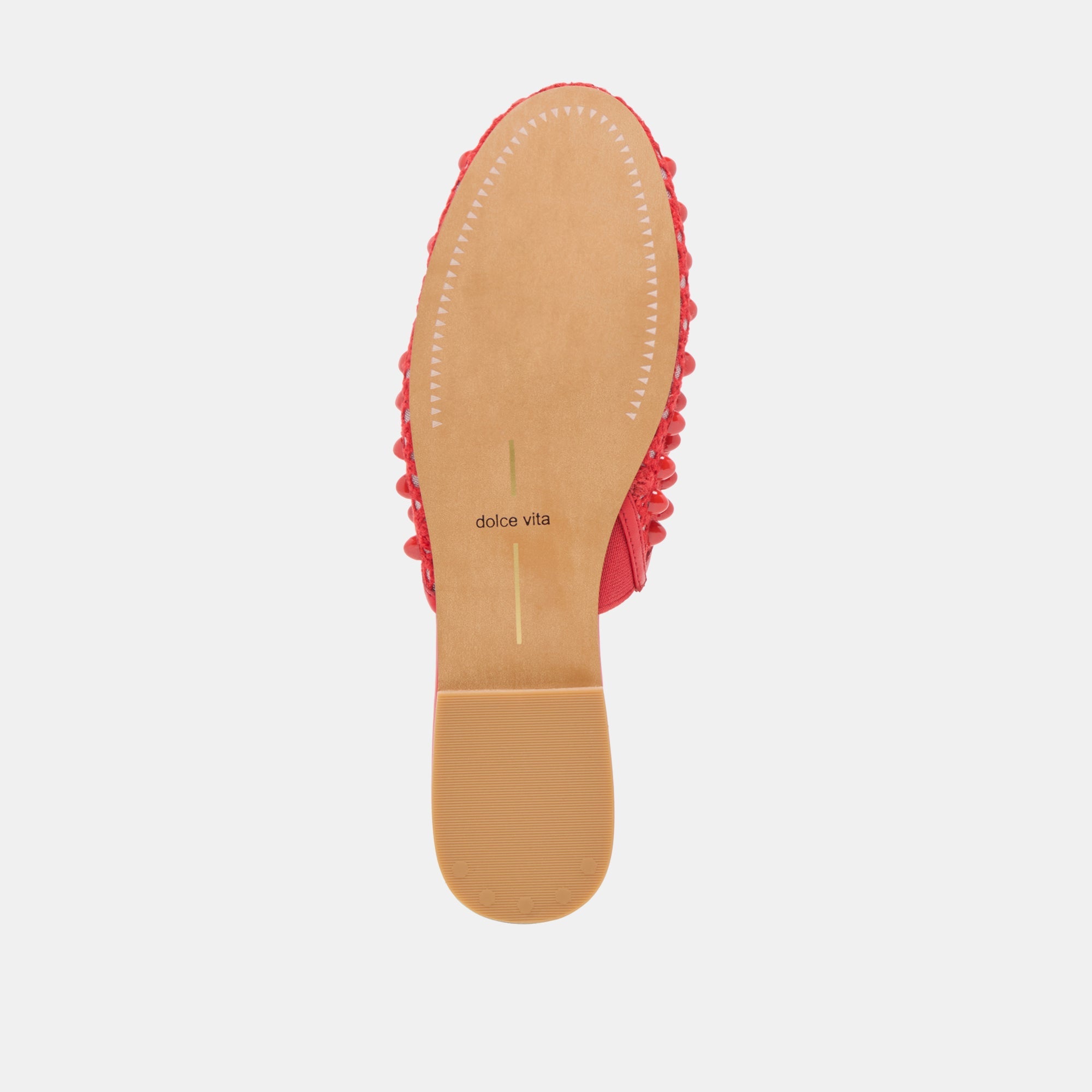 Rova Bead Chili Beaded Mesh Flats | Women Dolce Vita