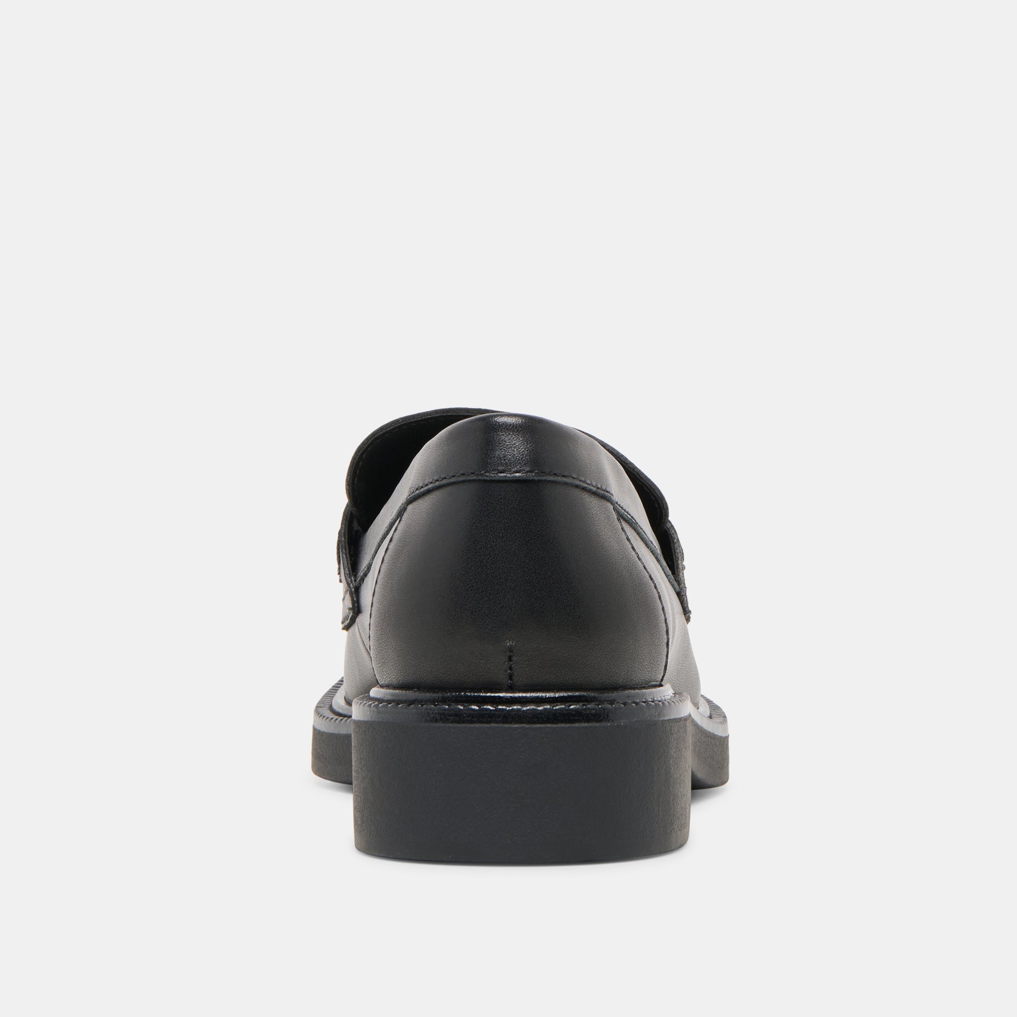 Tiggy Black Leather Loafers | Women Dolce Vita