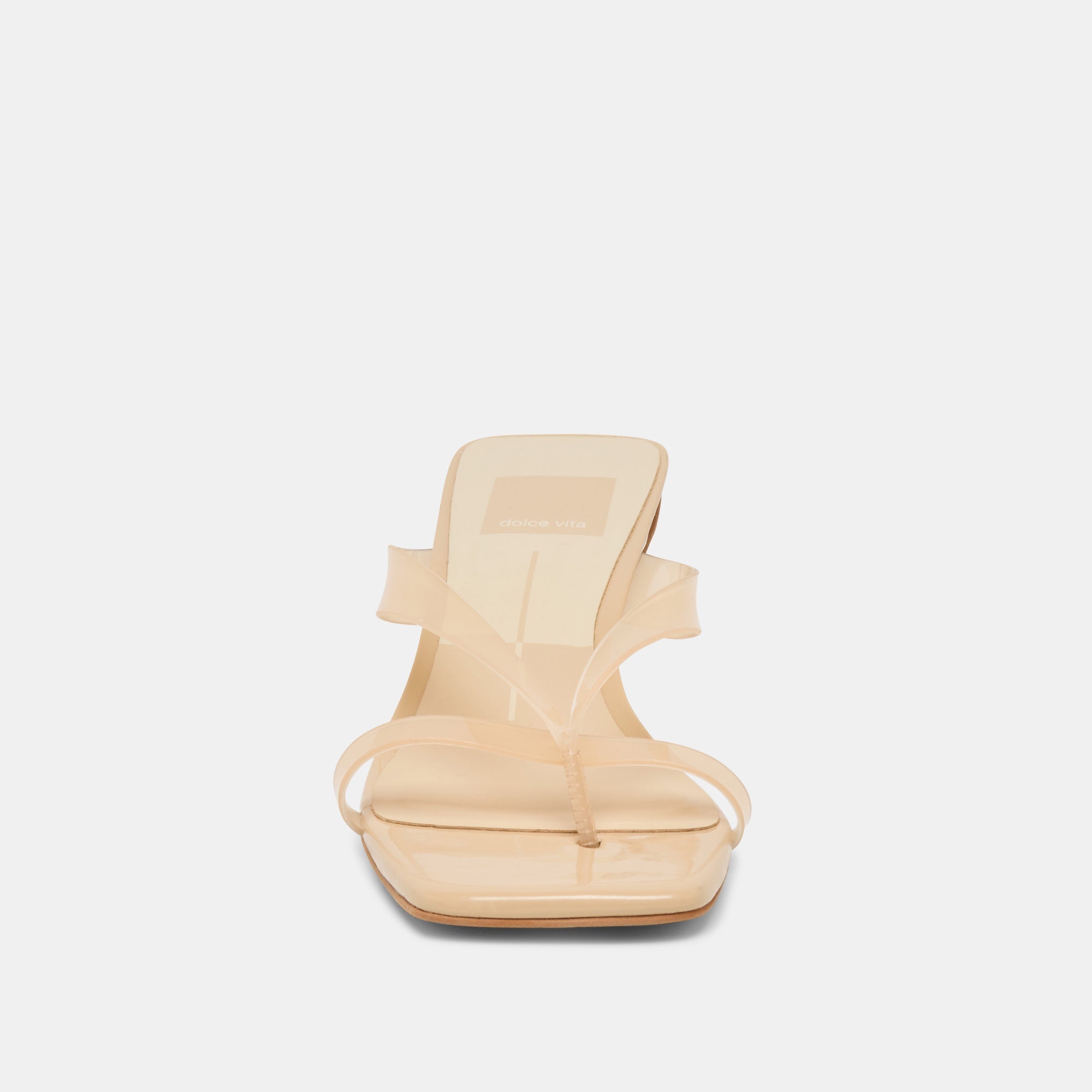 Brevel Vinyl Praline Jelly Heels | Women Dolce Vita