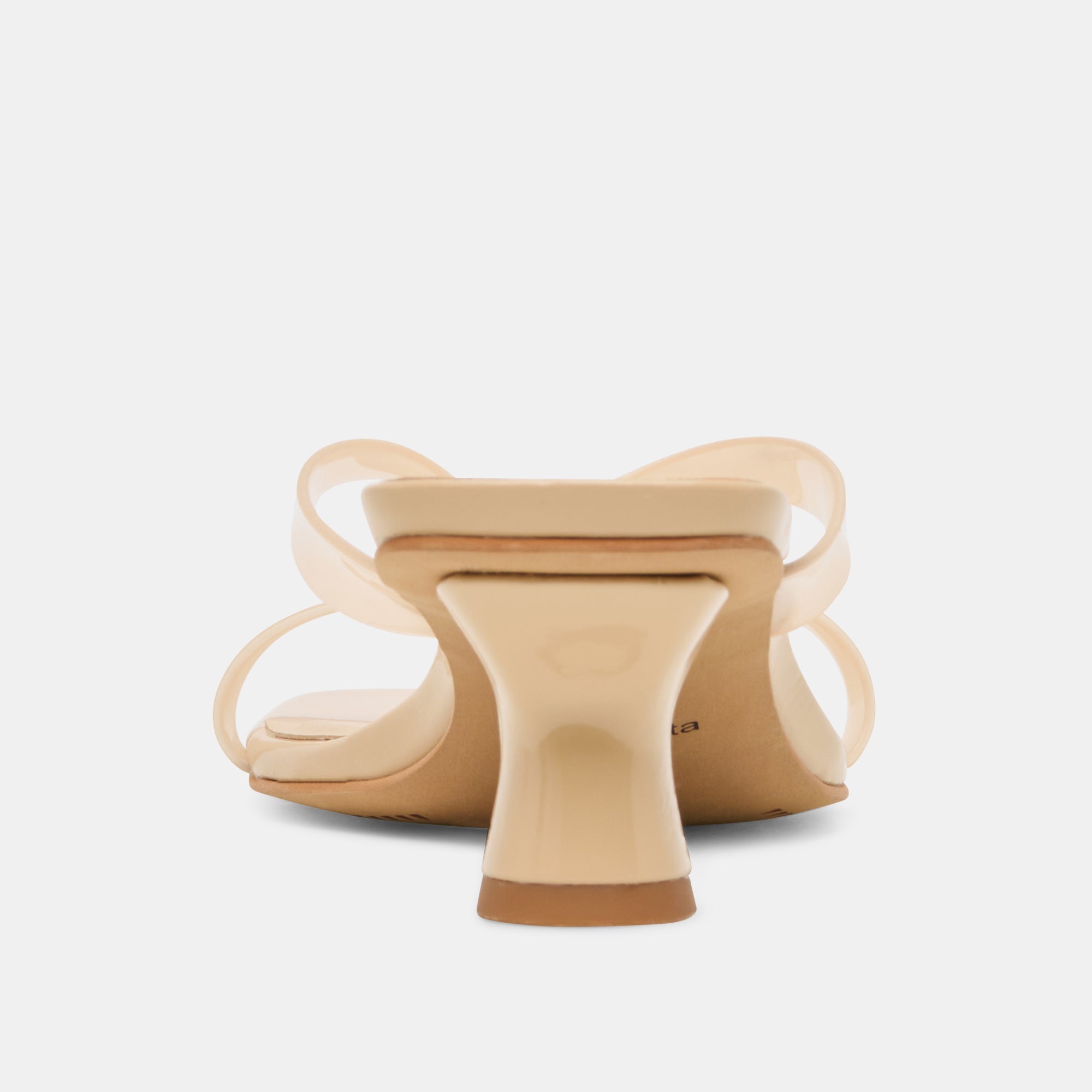 Brevel Vinyl Praline Jelly Heels | Women Dolce Vita