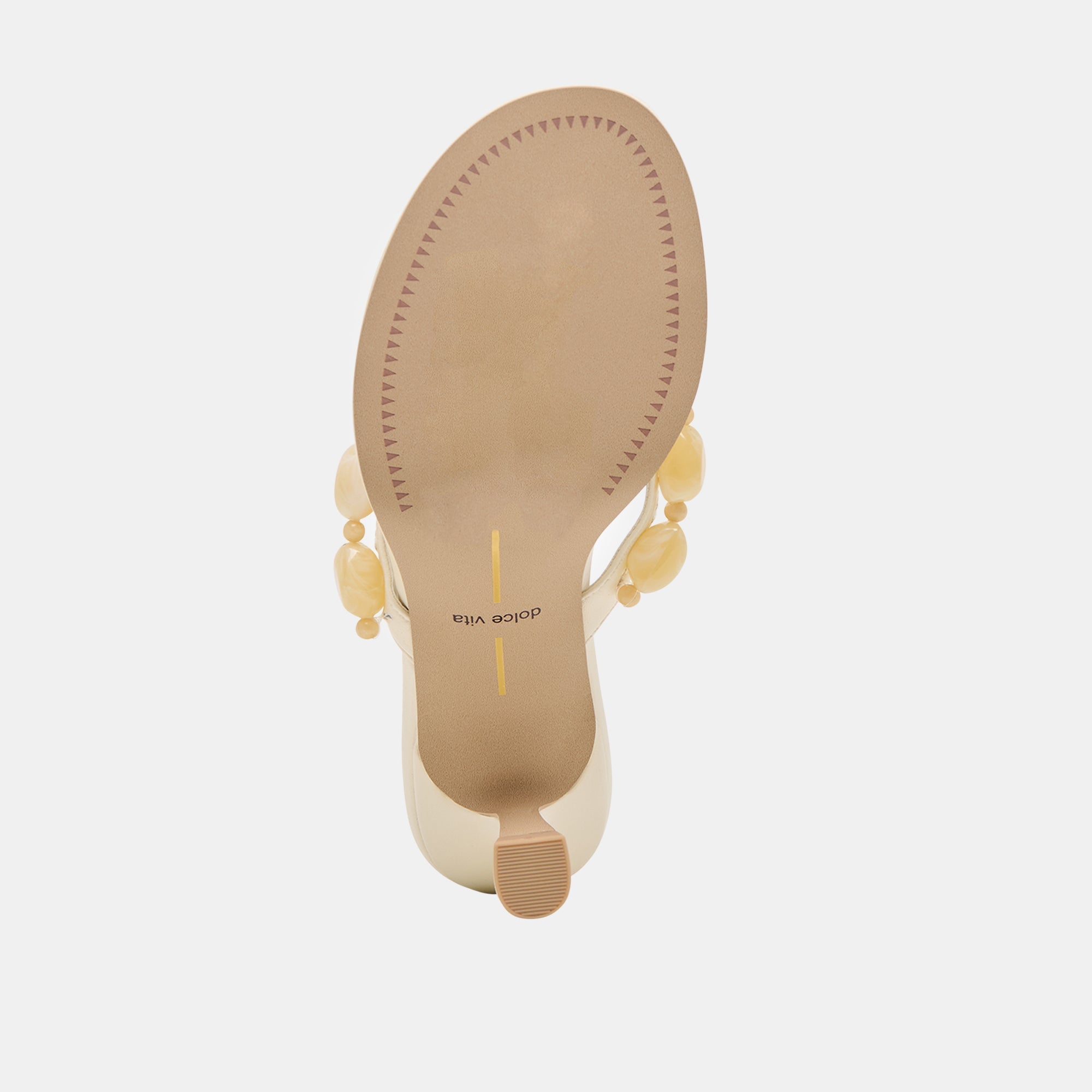 Daksie Off White Leather Heels | Women Dolce Vita
