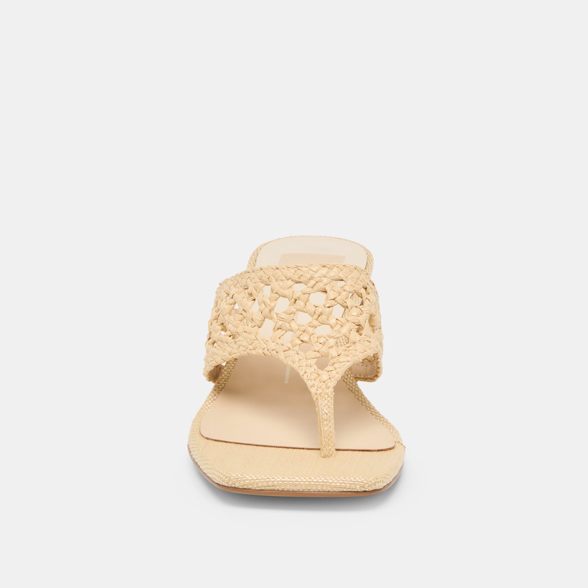 Barlo Lt Natural Woven Raffia Heels | Dolce Vita Women
