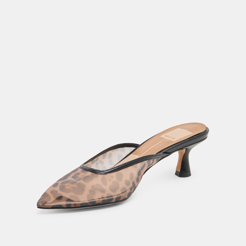 CLEO HEELS DK LEOPARD MESH | Dolce Vita Women
