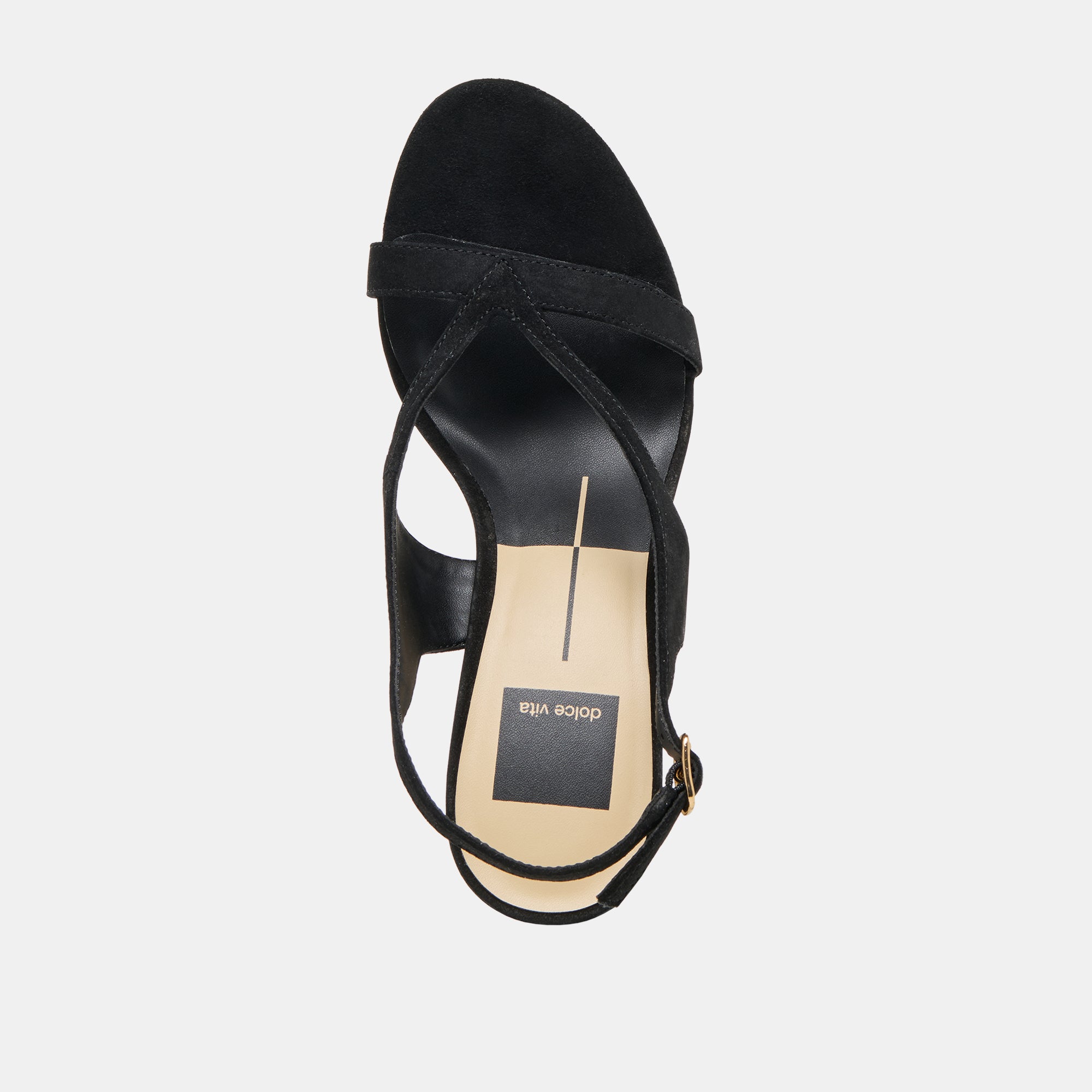 Izela Onyx Suede Heels | Women Dolce Vita