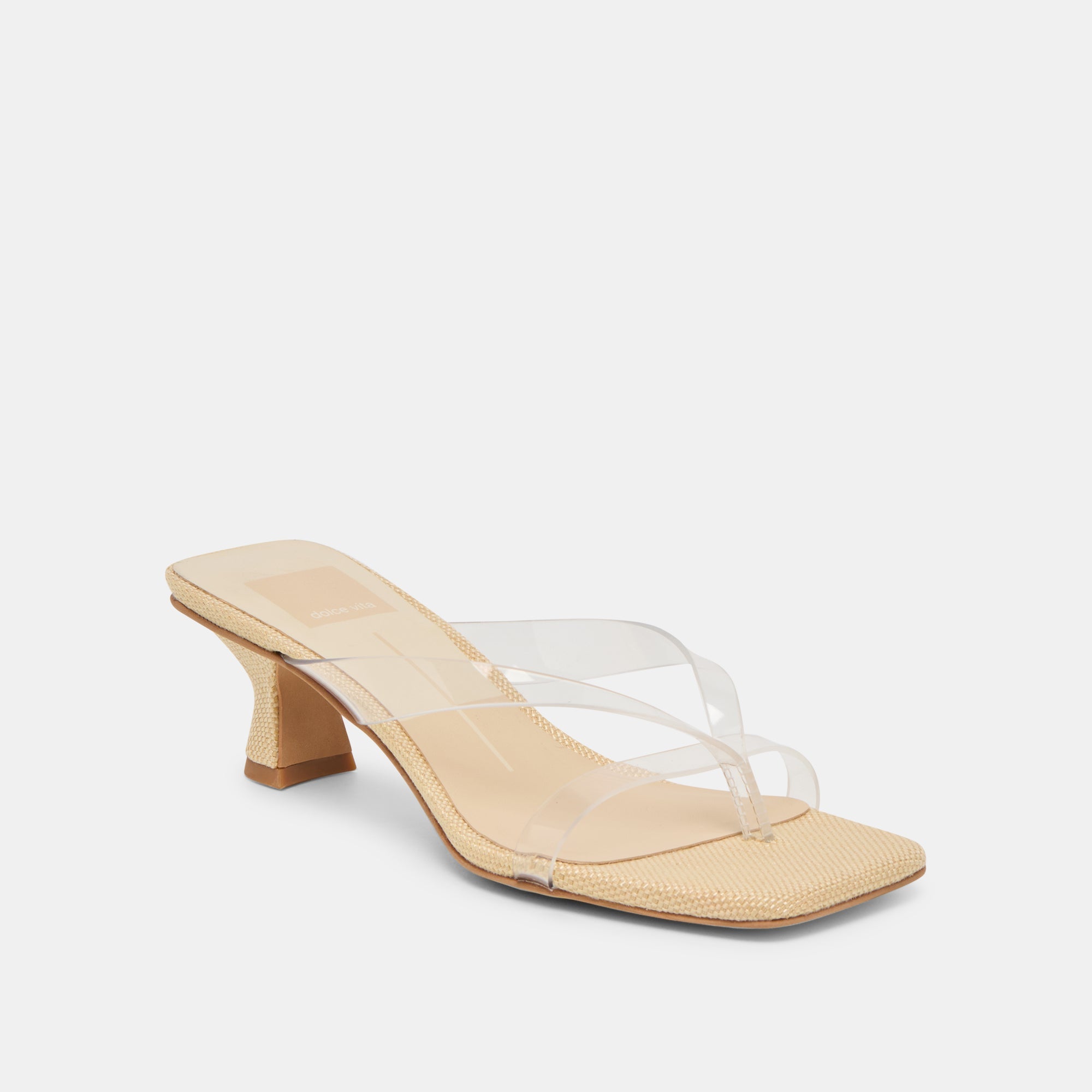 Brevel Vinyl Crystal Jelly Heels | Dolce Vita Women
