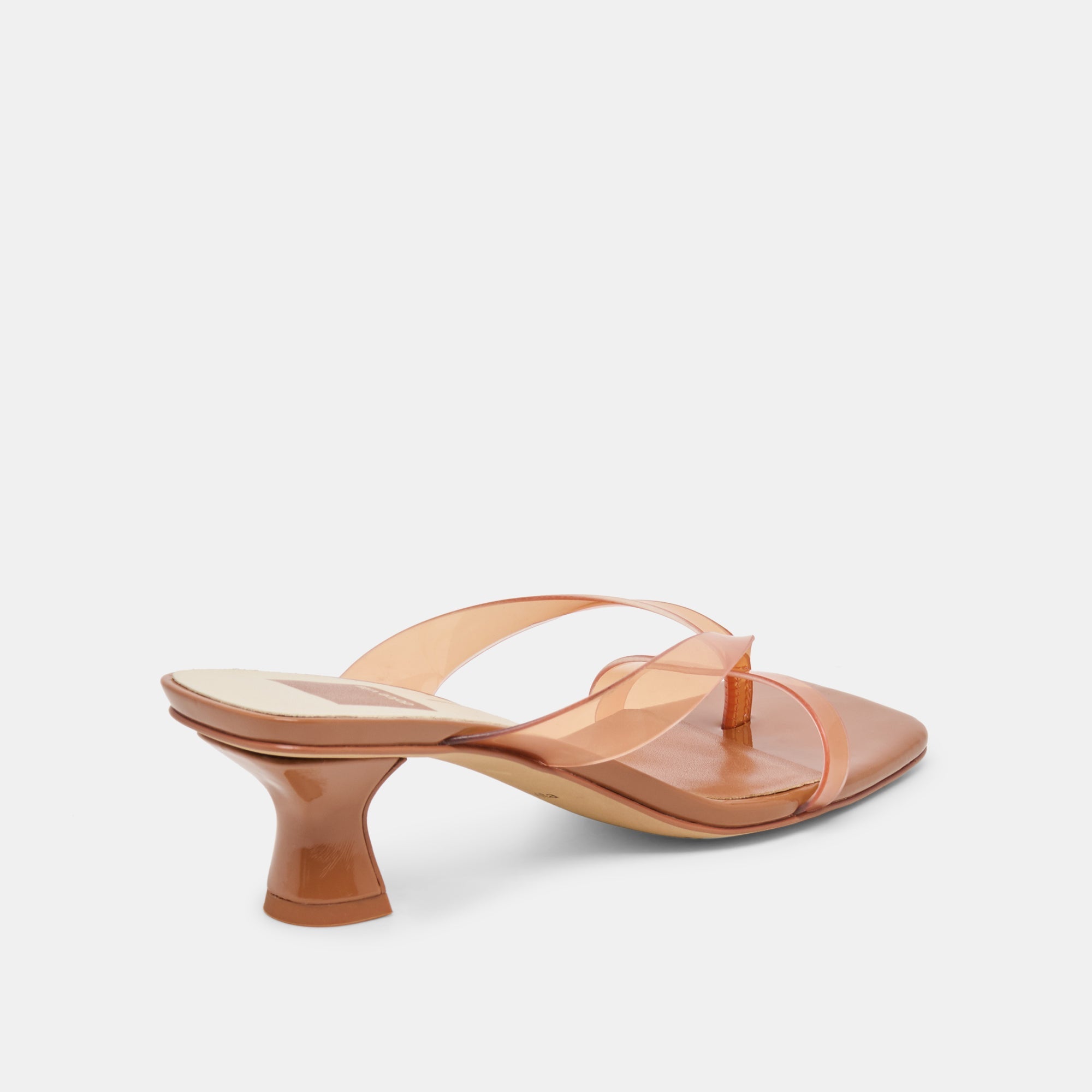 Brevel Vinyl Whiskey Jelly Heels | Women Dolce Vita