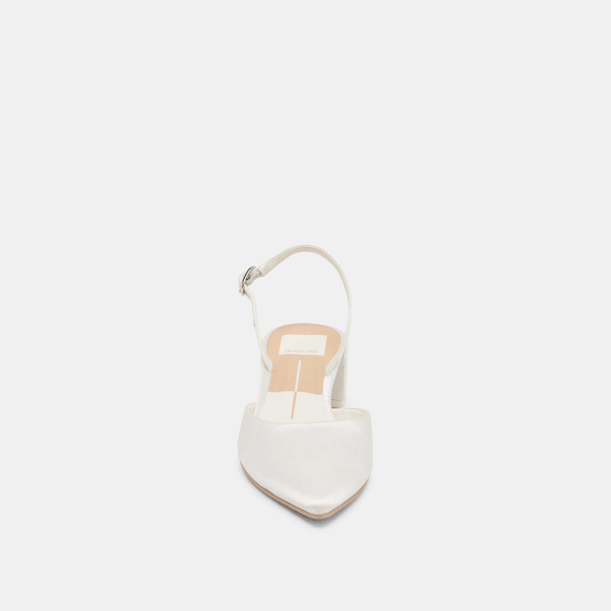 Carel Off White Satin Heels | Dolce Vita Women